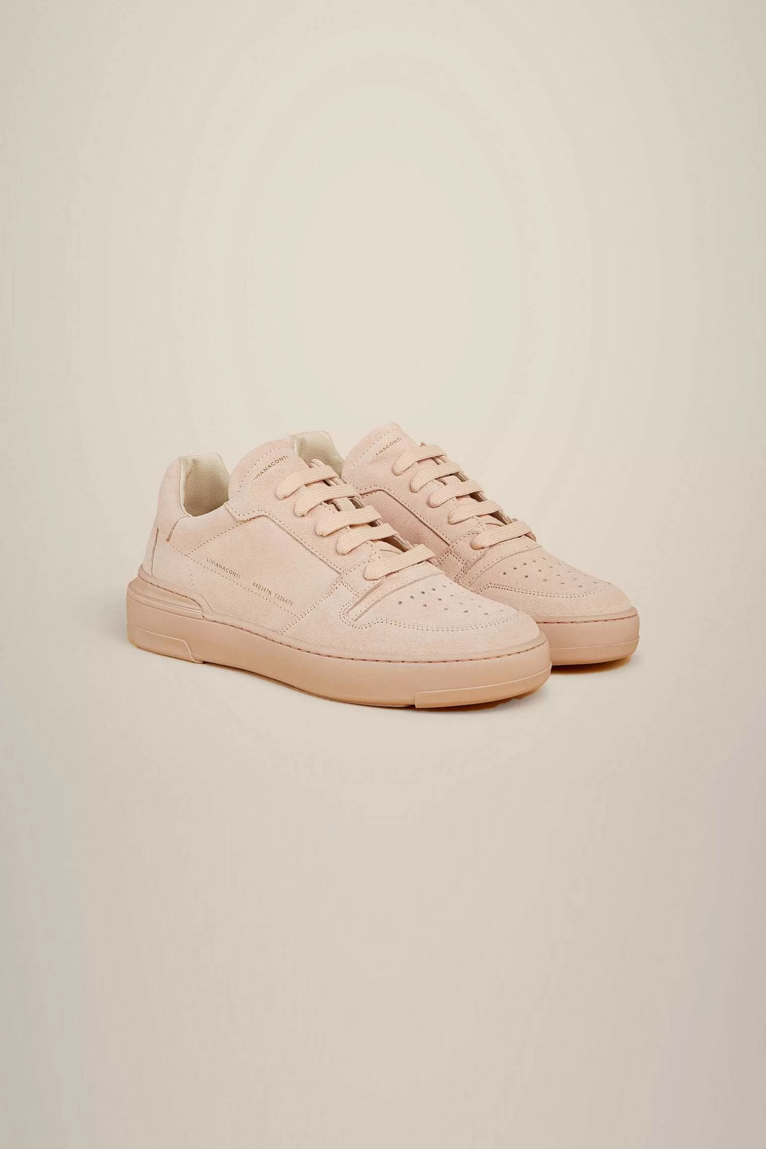 Shop Liviana conti Sneakers Allacciata Cipria 19