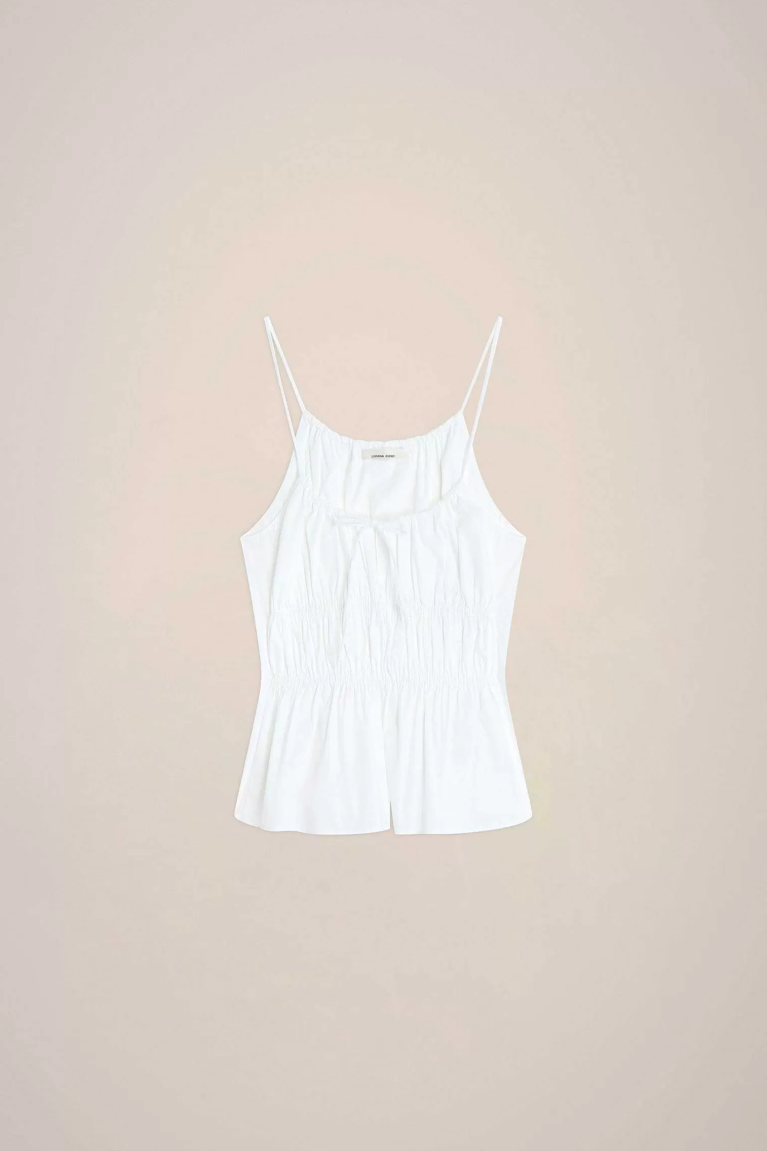 Hot Liviana conti Top Arricci Bianco | Corno | Bosco | Nocciolata