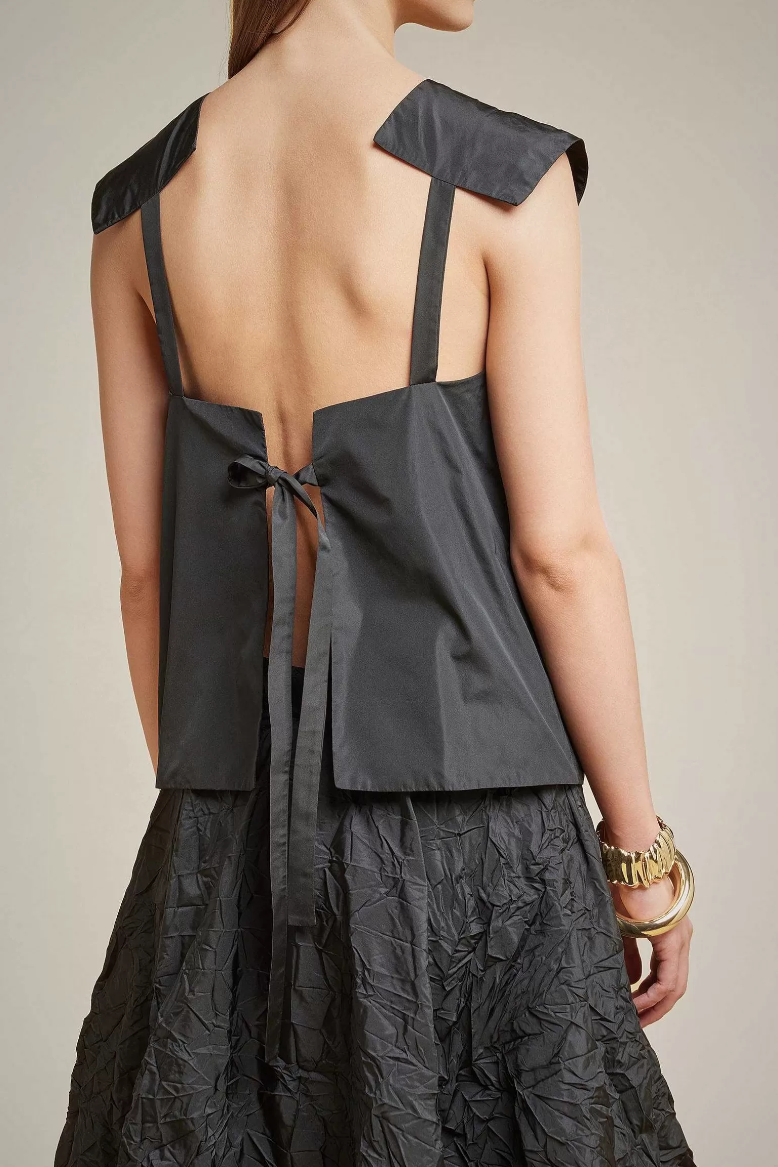 Clearance Liviana conti Top Con Fiocco Nero