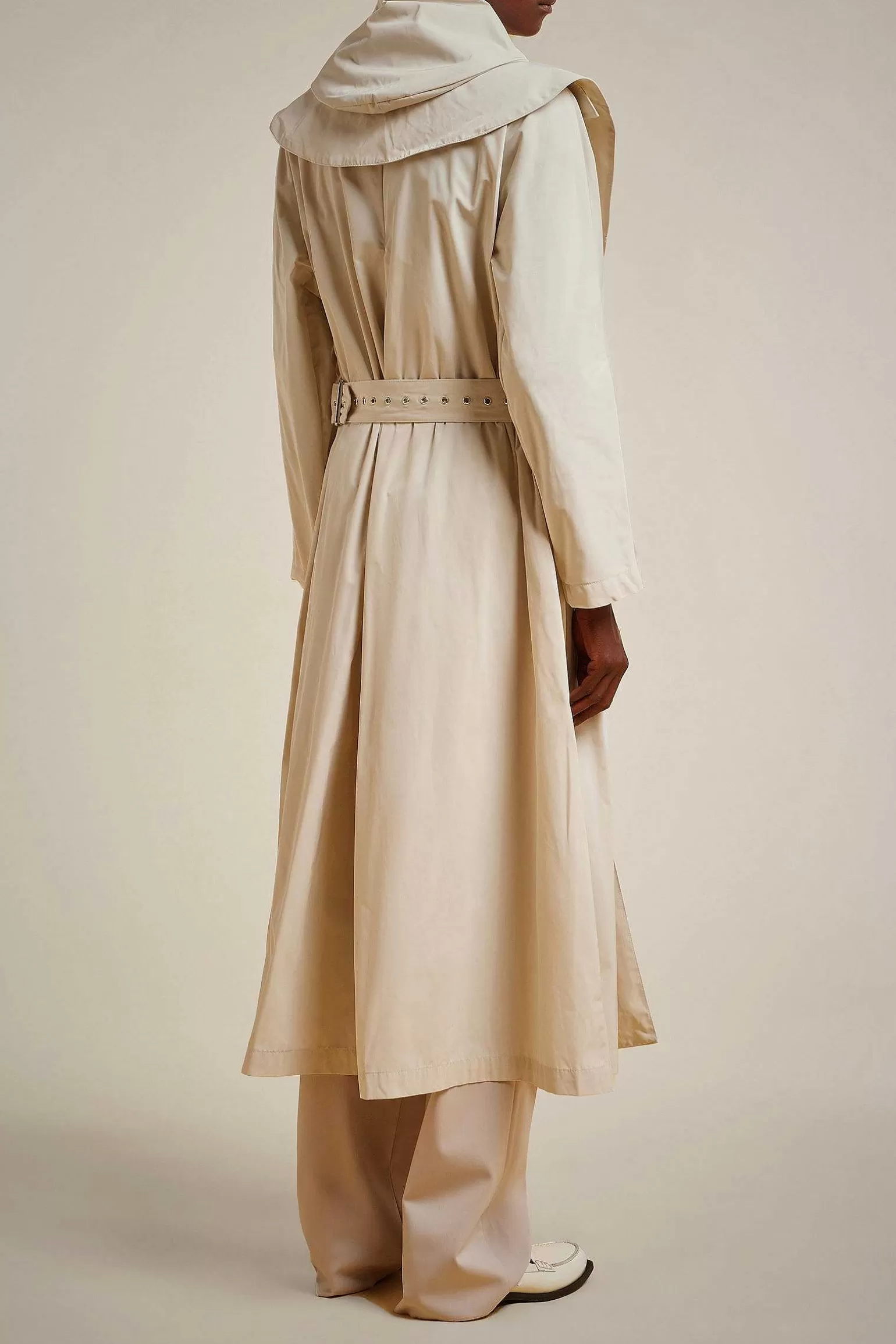 Hot Liviana conti Trench Con Cappuccio Pomice | Notte