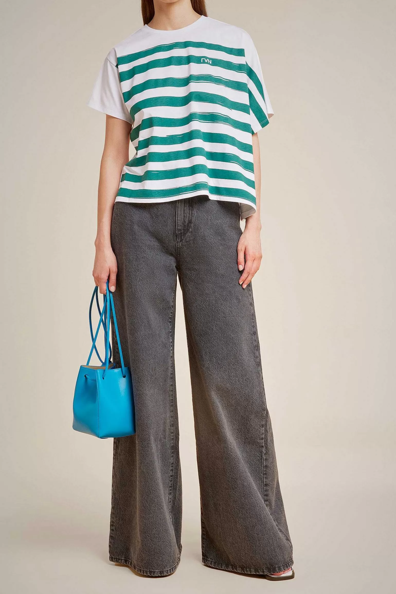 Clearance Liviana conti T-Shirt Bianco/Bosco