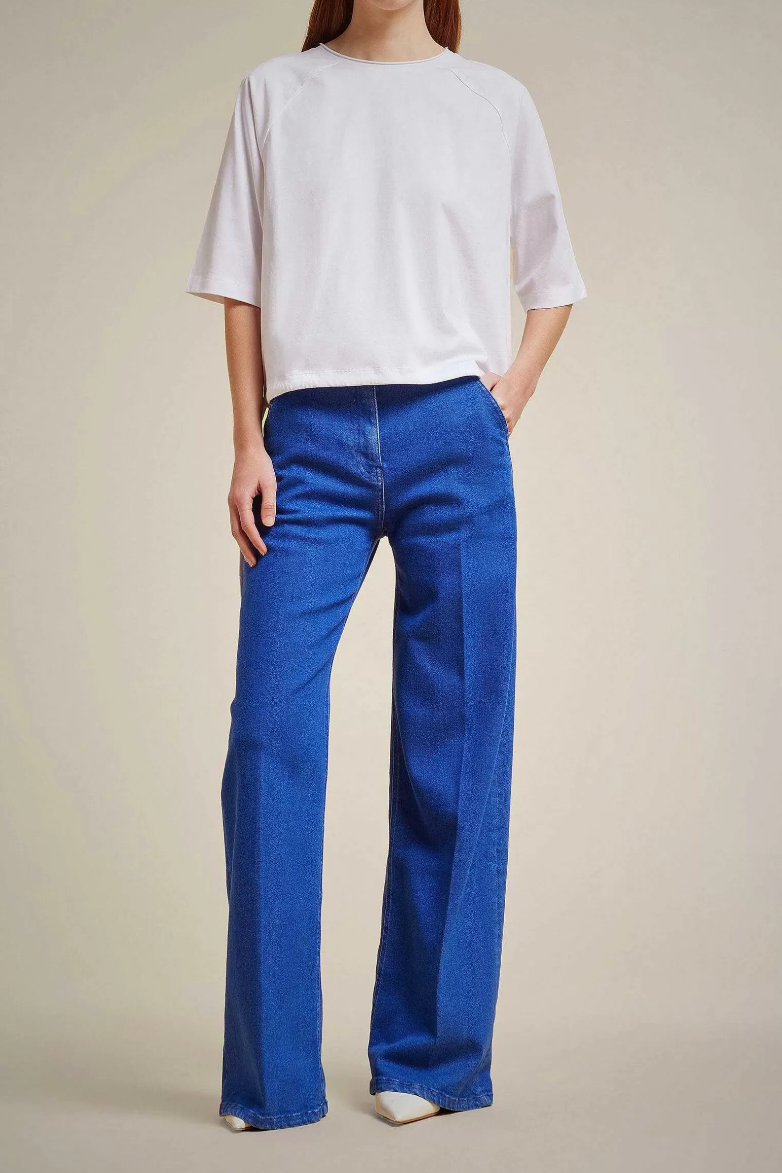 Outlet Liviana conti T-Shirt Bianco | Nero