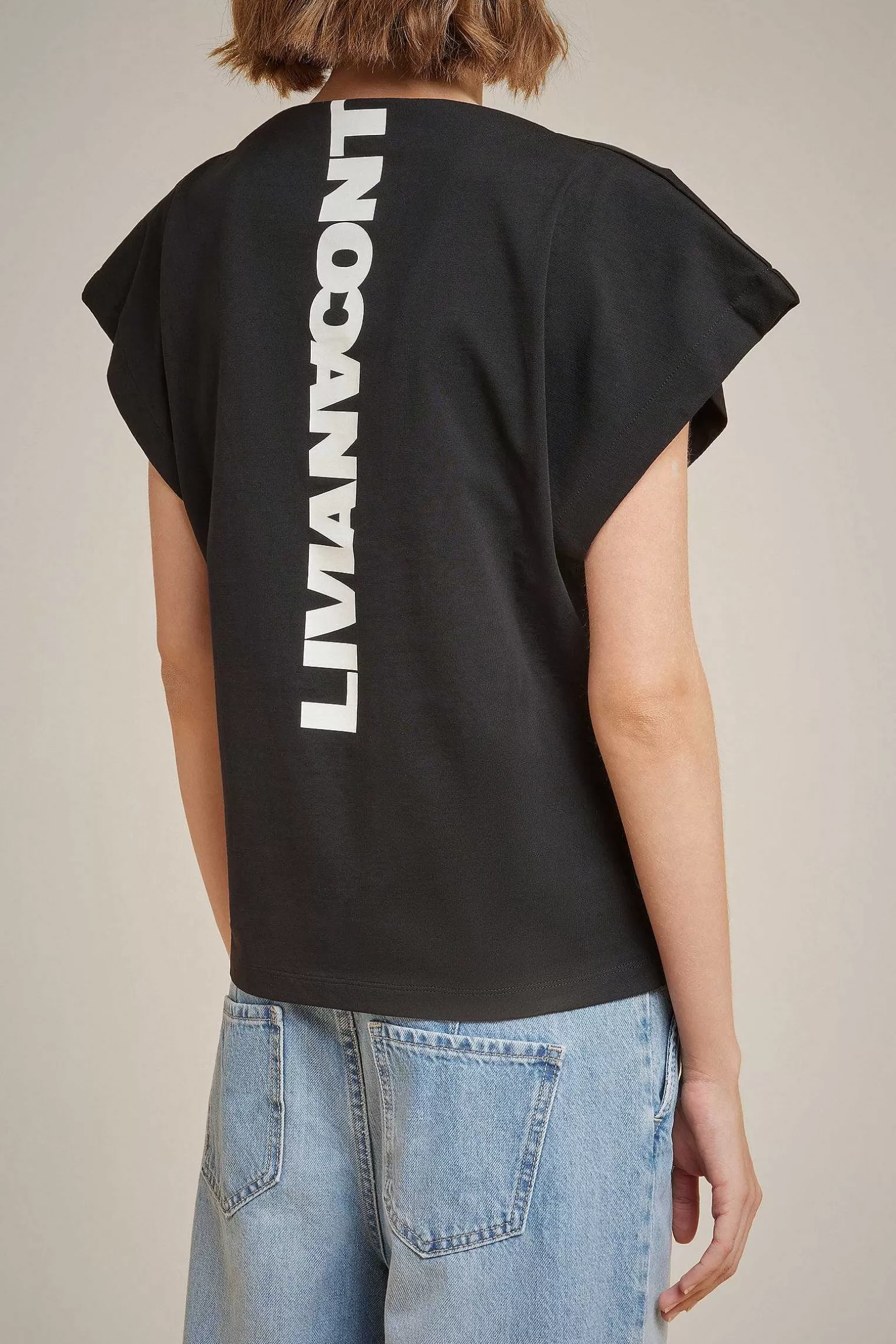 Shop Liviana conti T-Shirt Nero