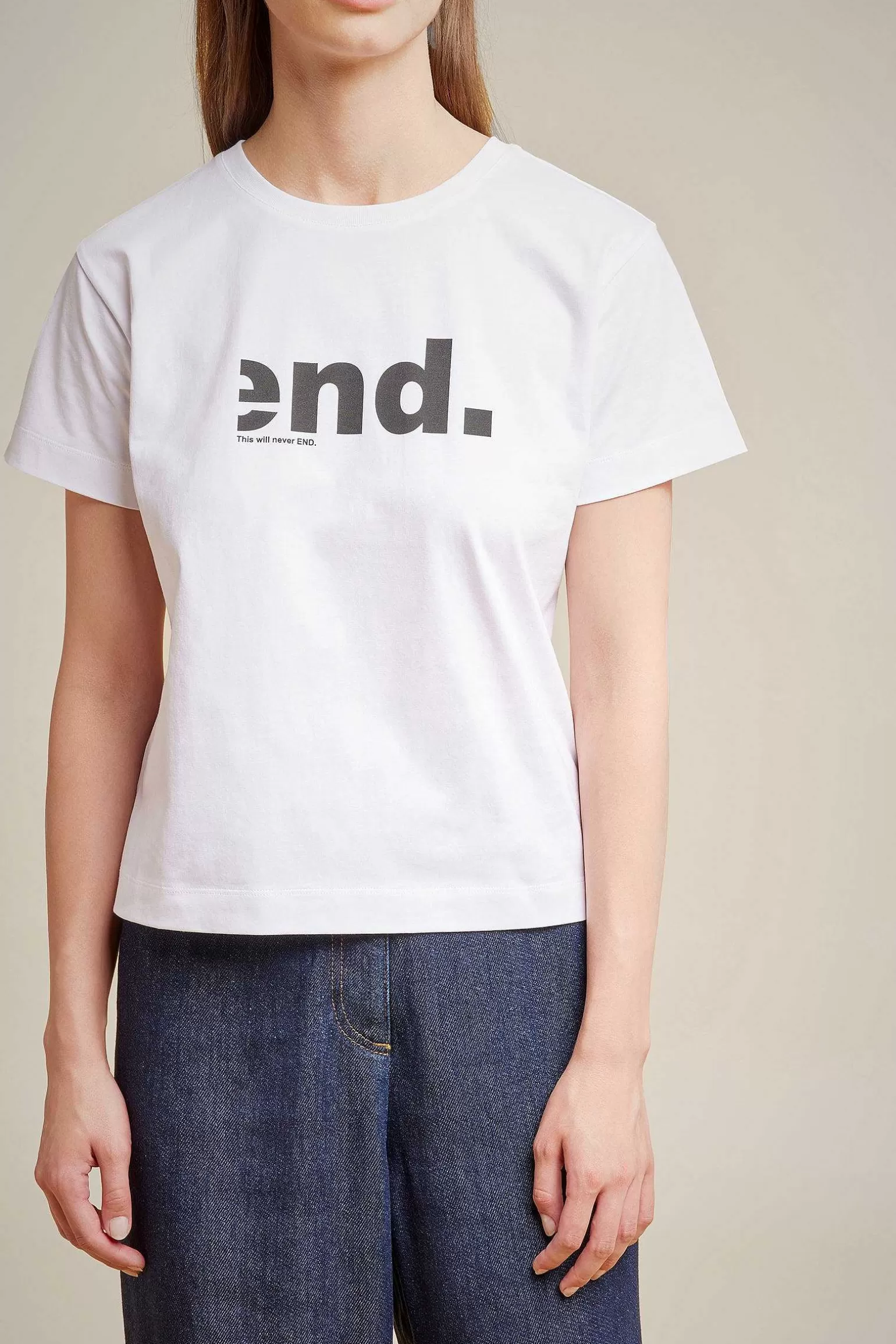 Online Liviana conti T-Shirt Bianco